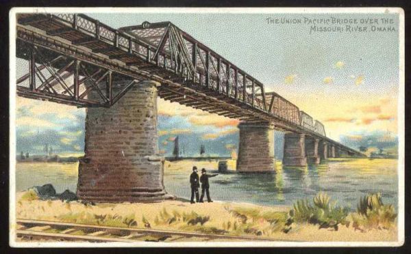 The Union Pacific Bridge Over The Missouri River